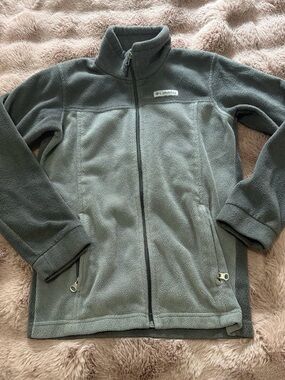 Columbia Boy’s Full-Zip Fleece Jacket - Grey